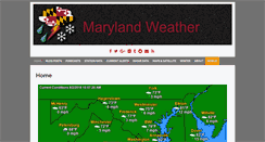 Desktop Screenshot of marylandwx.com